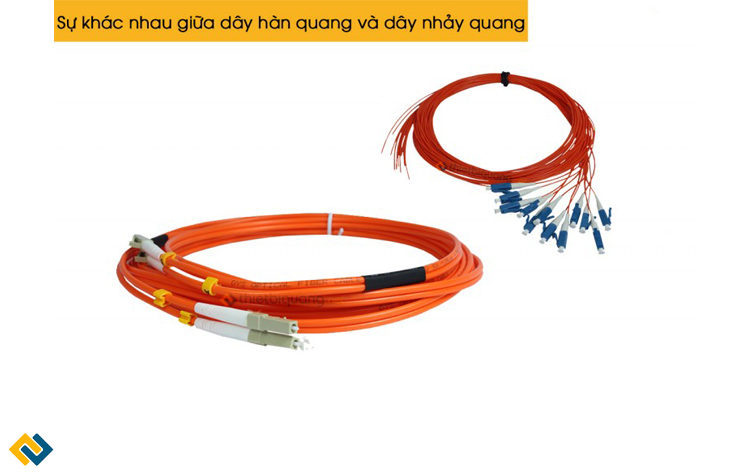 Phân biệt sự khác nhau giữa dây nhảy quang và dây hàn quang, Phân biệt dây nhảy quang và dây hàn quang